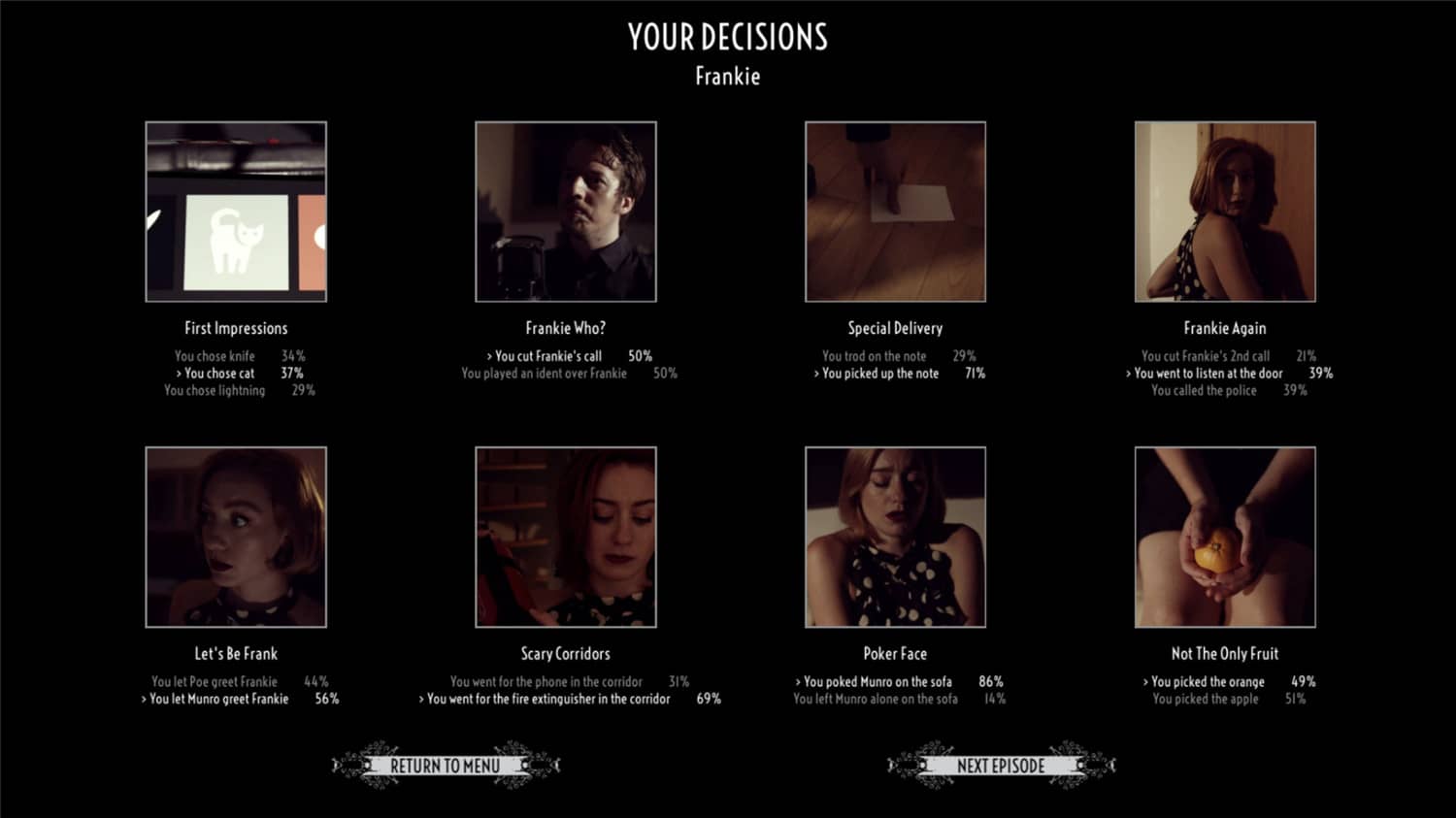 《与坡和芒罗共度黑夜/Dark Nights with Poe and Munro》全息动态影像冒险游戏