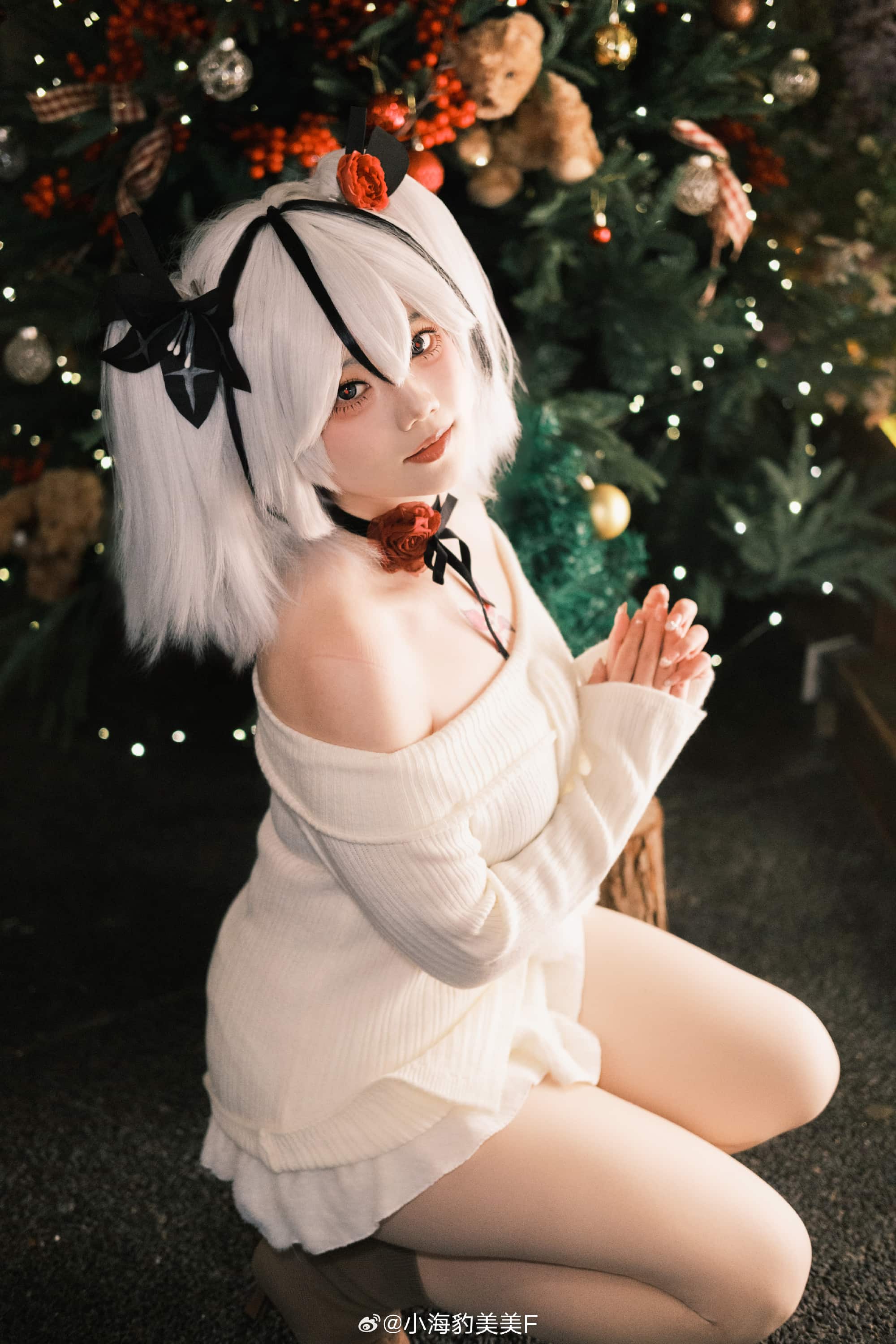 COSPLAY 和我一起的晚餐，有没有和开心呀～漂泊者💕 鸣潮 椿@小海豹美美F