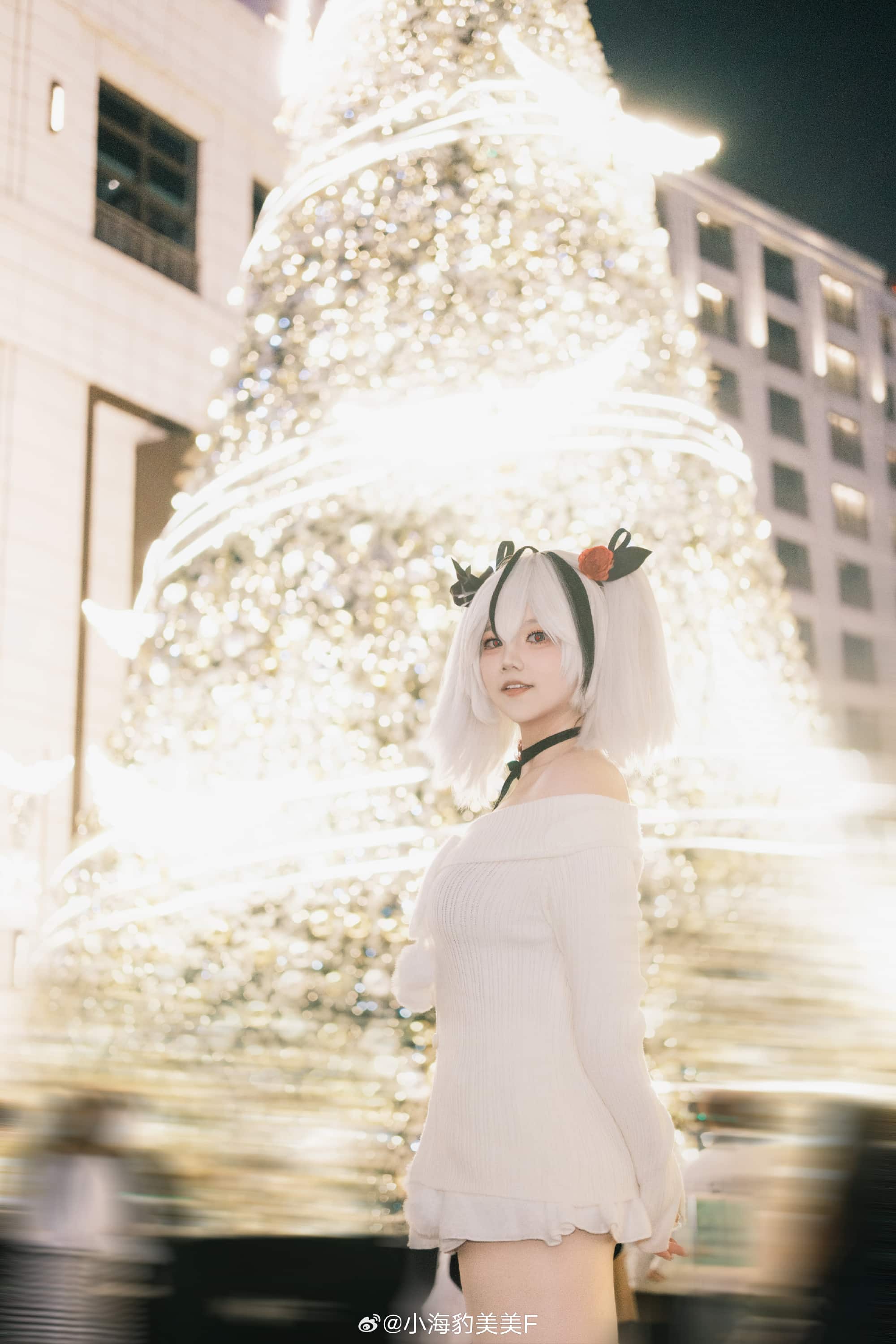 COSPLAY 和我一起的晚餐，有没有和开心呀～漂泊者💕 鸣潮 椿@小海豹美美F