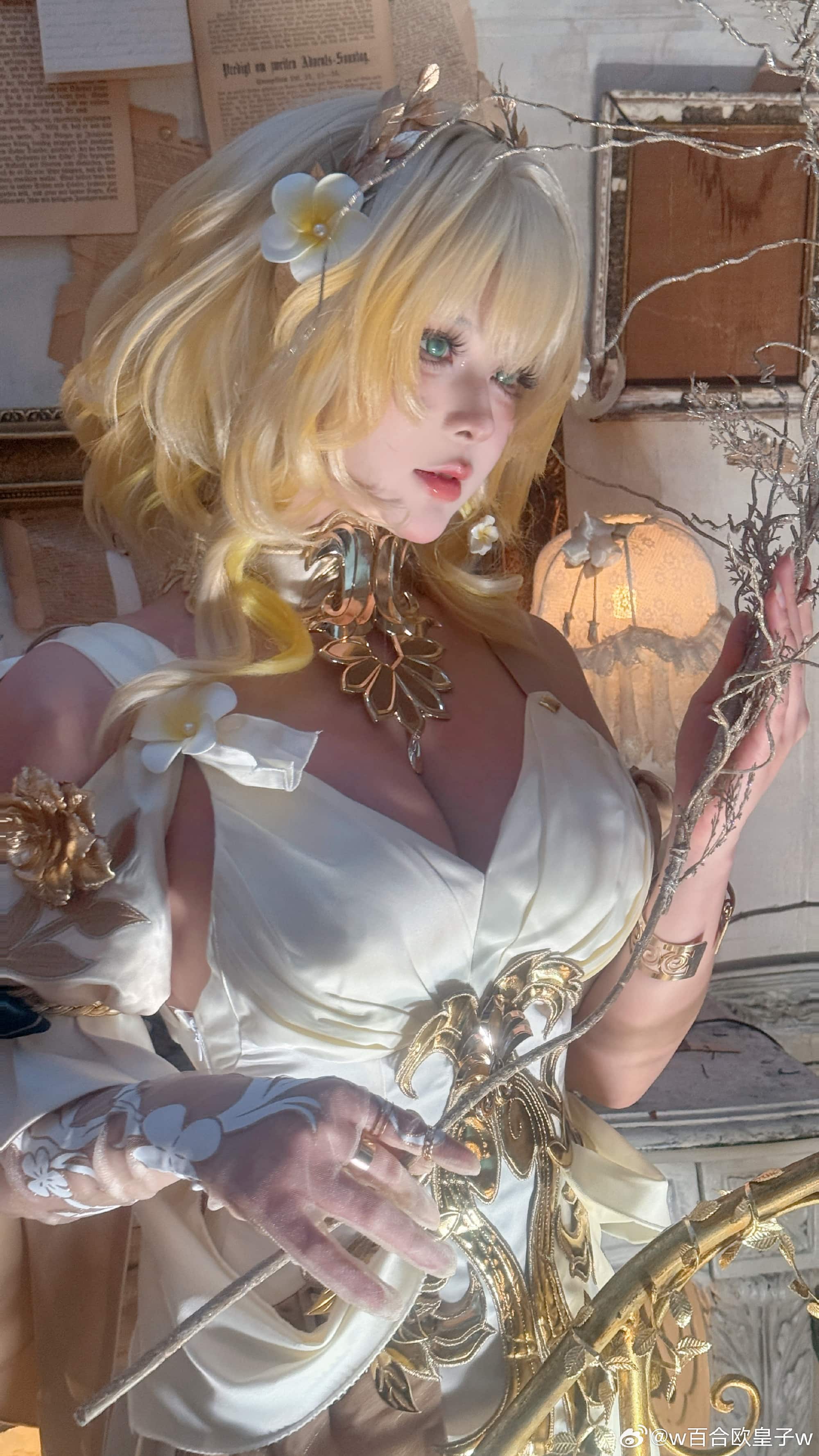 COSPLAY 崩坏：星穹铁道 阿格莱雅@w百合欧皇子w