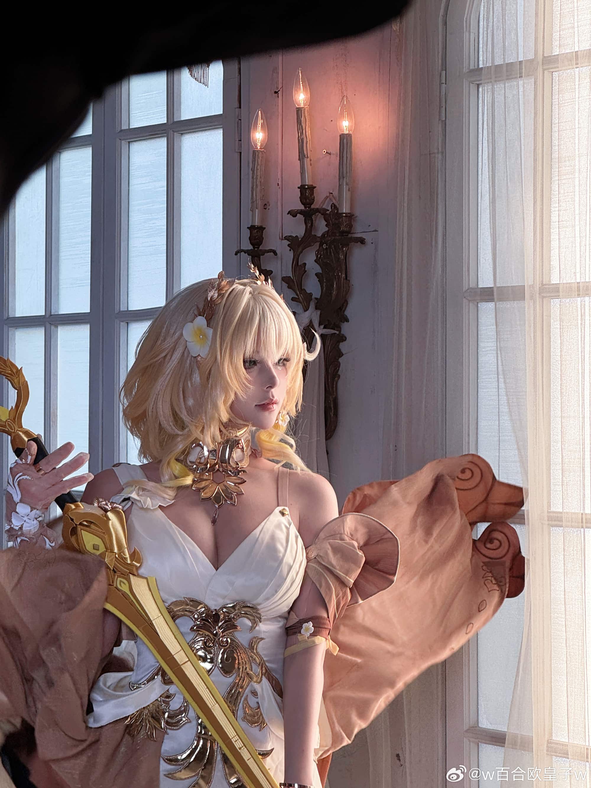 COSPLAY 崩坏：星穹铁道 阿格莱雅@w百合欧皇子w