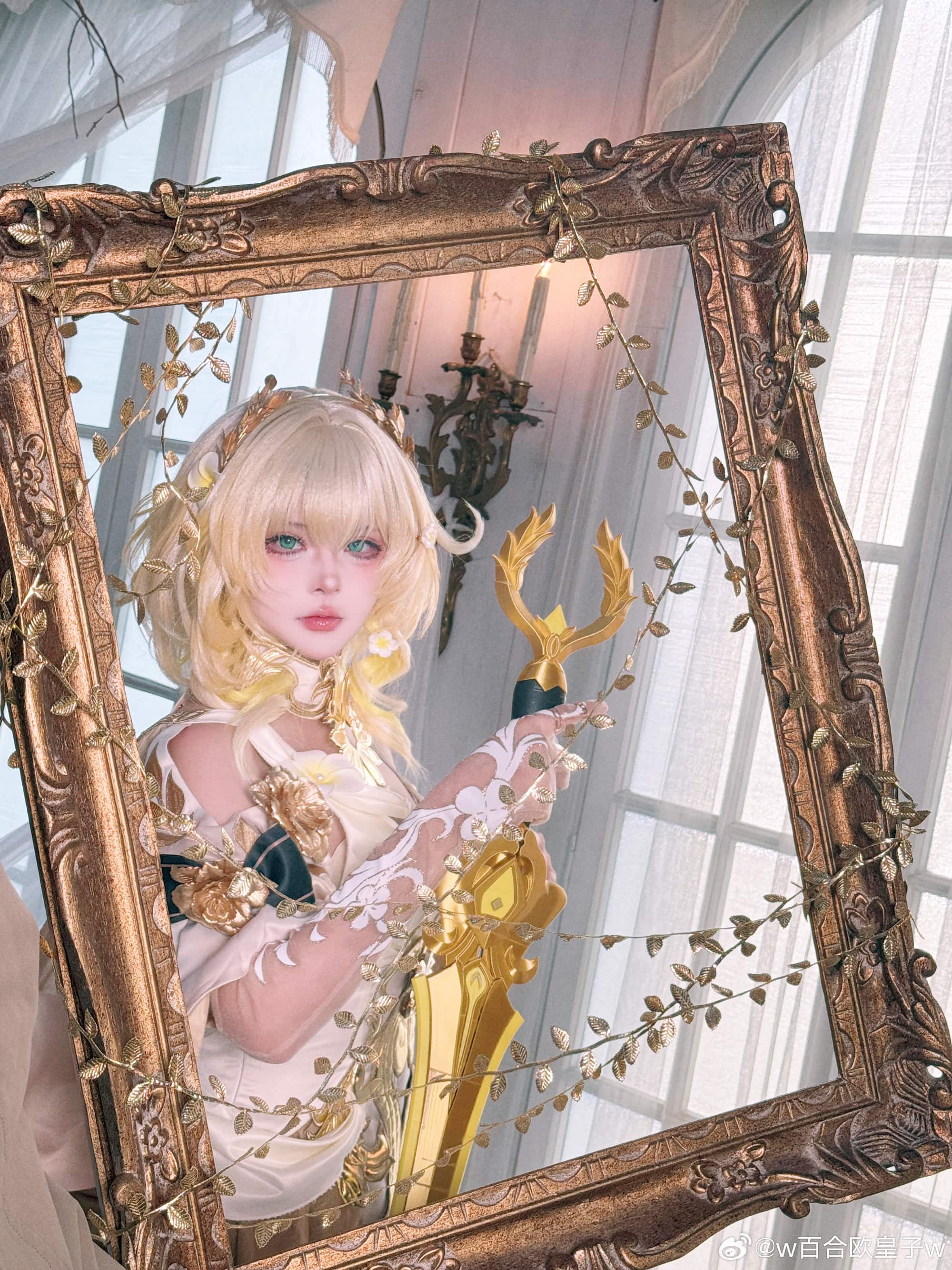 COSPLAY 崩坏：星穹铁道 阿格莱雅@w百合欧皇子w