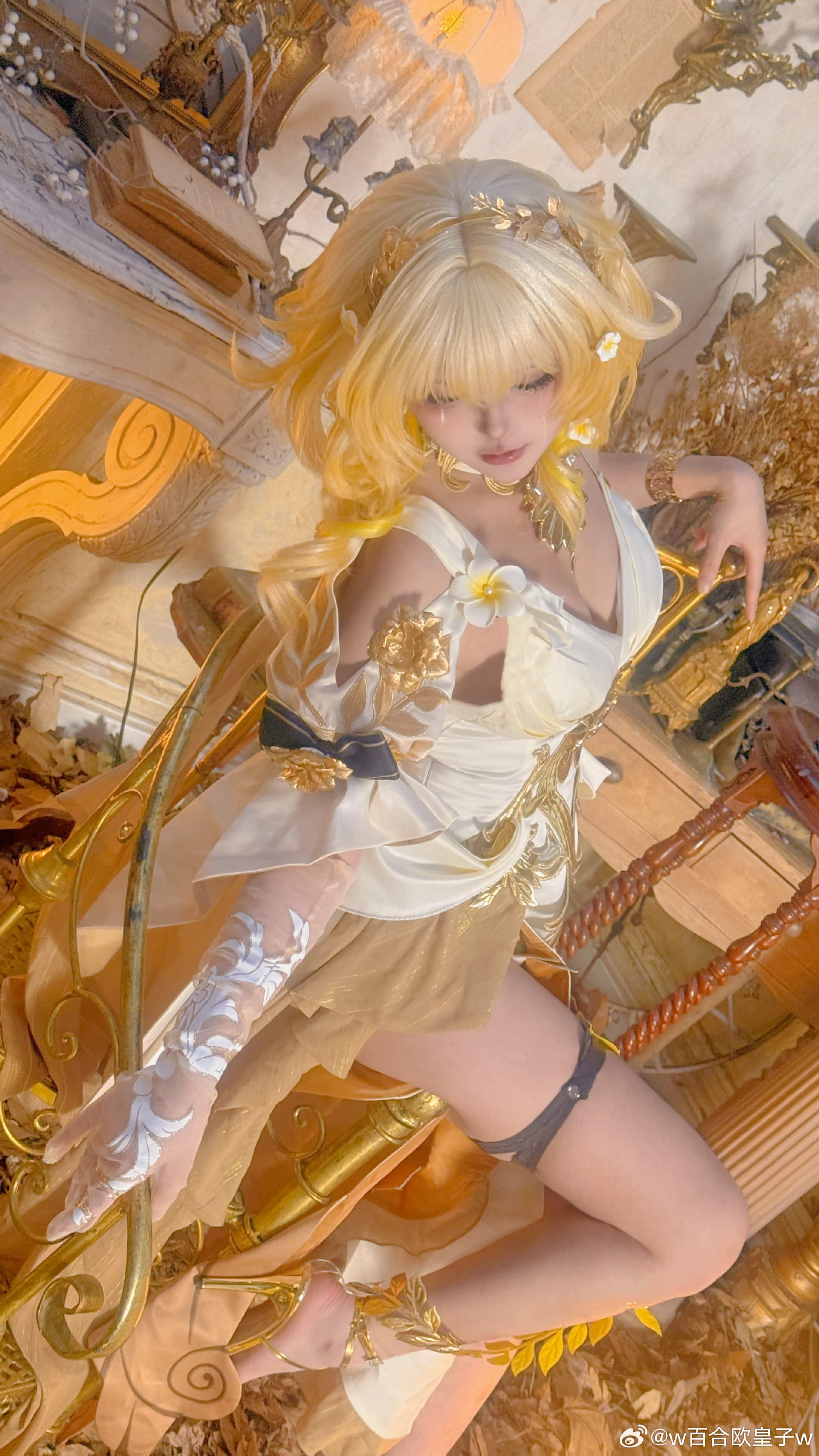 COSPLAY 崩坏：星穹铁道 阿格莱雅@w百合欧皇子w