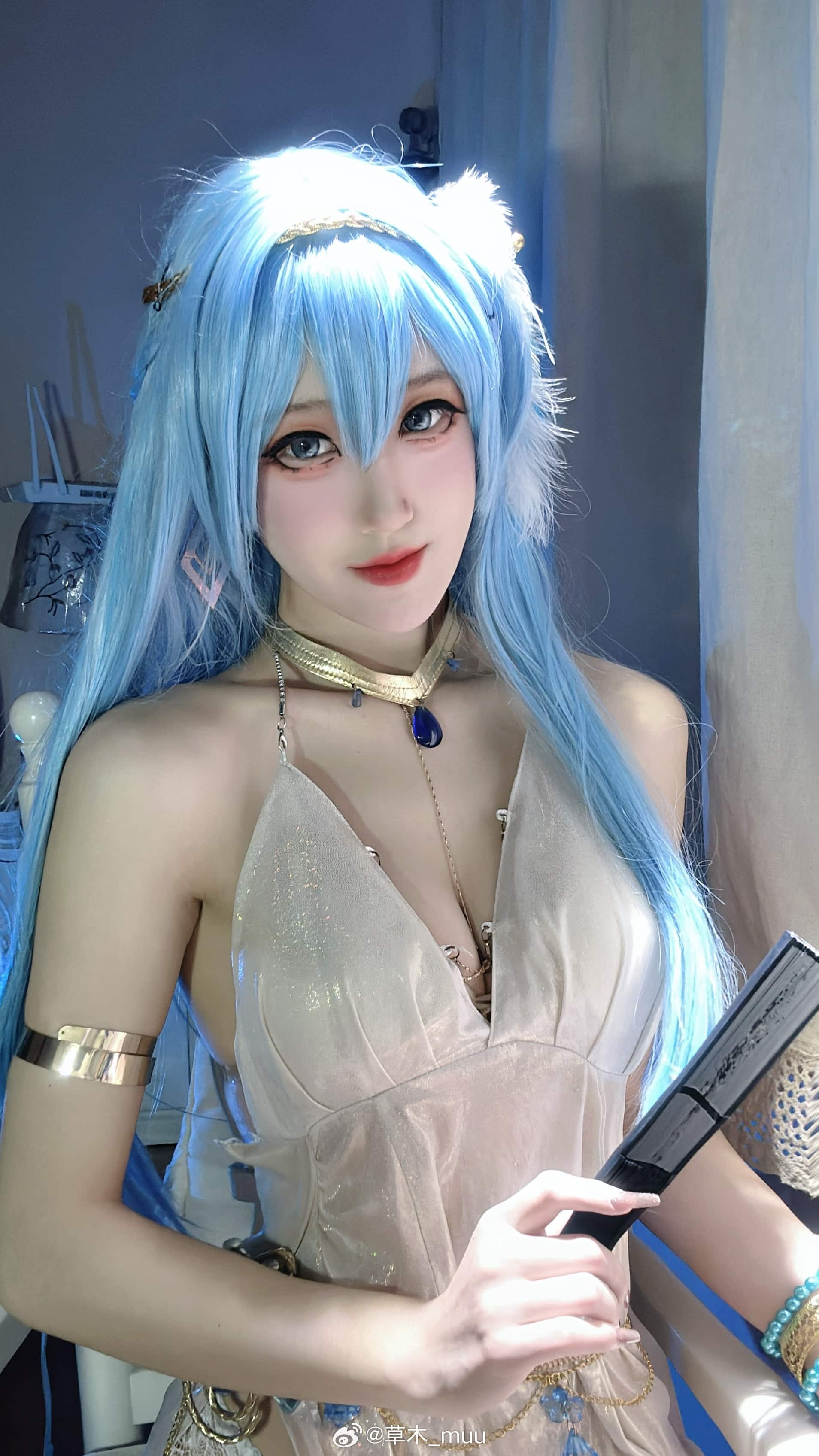 COSPLAY 碧蓝航线 海伦礼服 ​​​@草木_muu