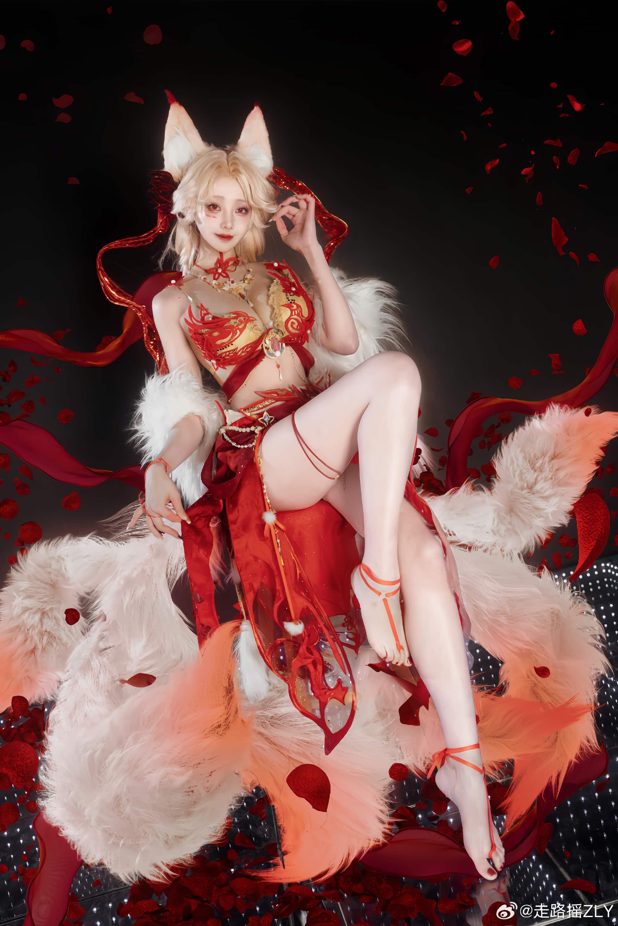 COSPLAY 玉玲珑新皮肤真是____啊！永劫无间@走路摇ZLY