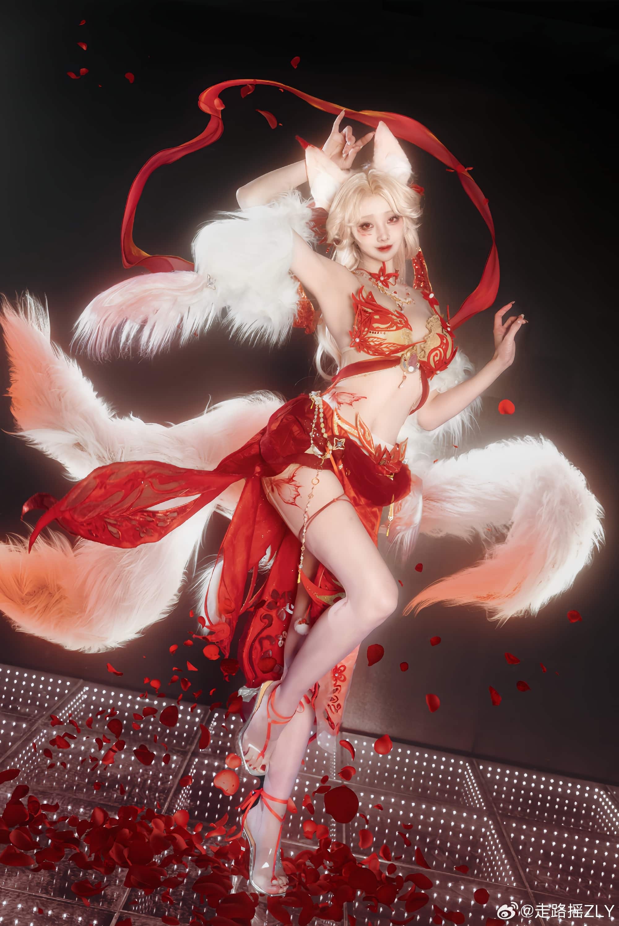 COSPLAY 玉玲珑新皮肤真是____啊！永劫无间@走路摇ZLY