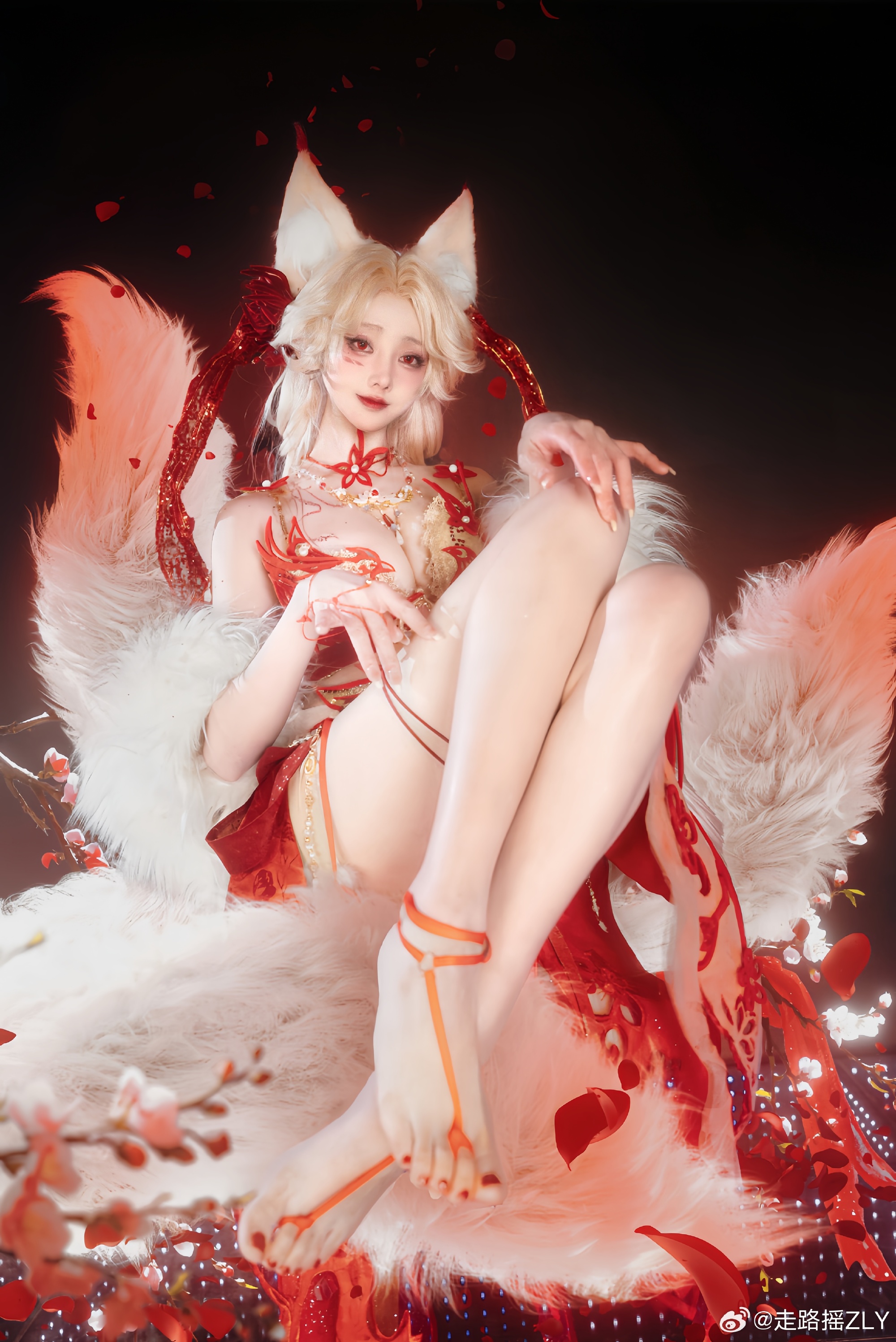 COSPLAY 玉玲珑新皮肤真是____啊！永劫无间@走路摇ZLY