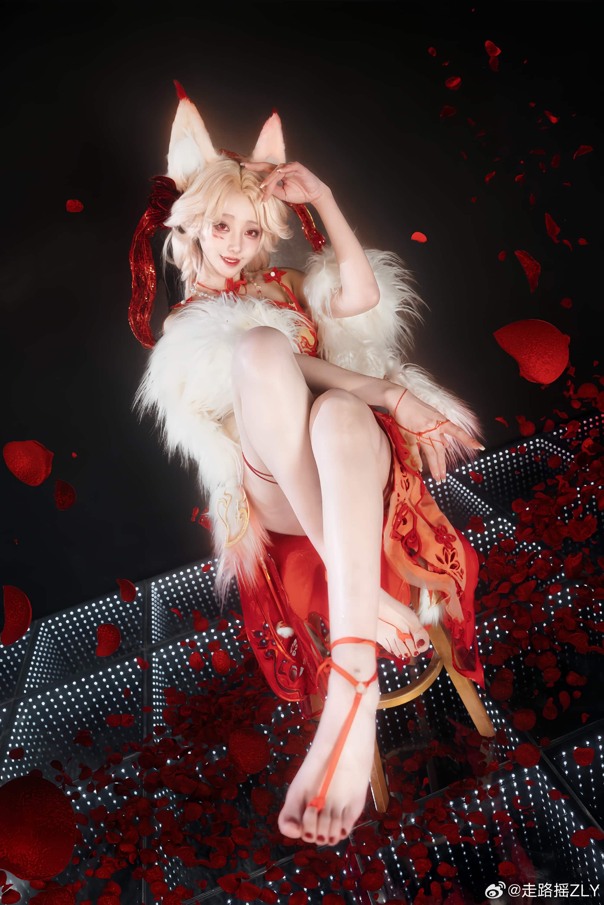 COSPLAY 玉玲珑新皮肤真是____啊！永劫无间@走路摇ZLY