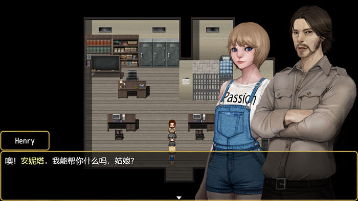 和平风小镇 v0.15a AI汉化版 PC+安卓 RPG游戏