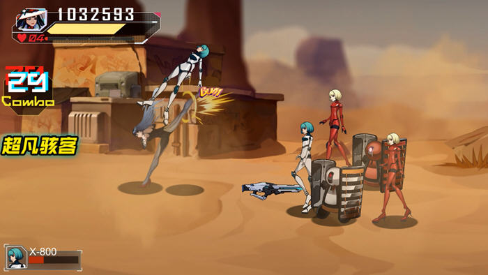 热熔快打 STEAM官方中文版 横版动作清版游戏-4 热熔快打 STEAM官方中文版 横版动作清版游戏