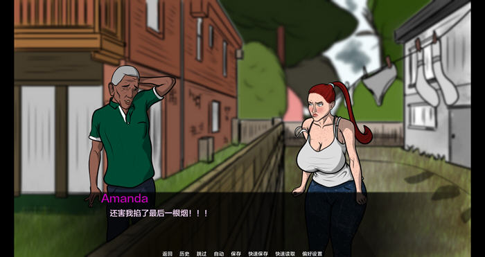臆想小镇(Amanda’s road to porn) v0.8 汉化版 SLG游戏