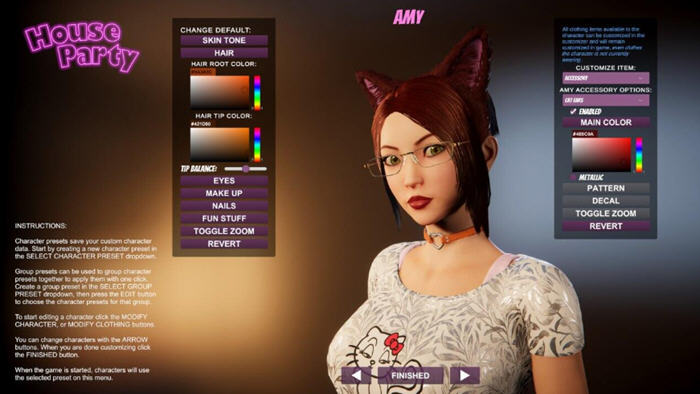 家庭派对 v1.4.0.13093 官方中文作弊版 3D互动剧情游戏