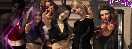 现实中的室友 大结局 汉化版 PC+安卓 动态SLG游戏