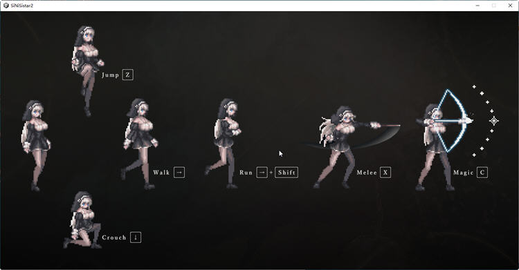 哥特少女勇闯地下城2 v1.0.1 官方中文版+MOD 横版动作游戏