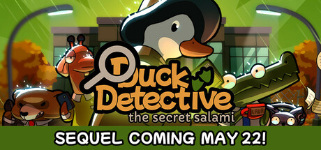 鸭子侦探:秘密萨拉米香肠/Duck Detective: The Secret Salami 冒险游戏