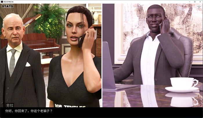 劳拉与失落之城 v0.47 汉化版 PC+安卓 动态同人SLG游戏