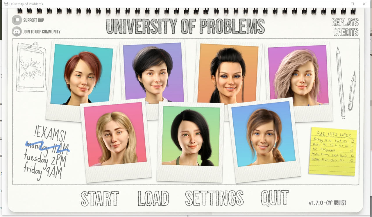 学院情缘1.7.5 Extended AI汉化版第1张-皮玩部落 学院情缘1.7.5 Extended AI汉化版