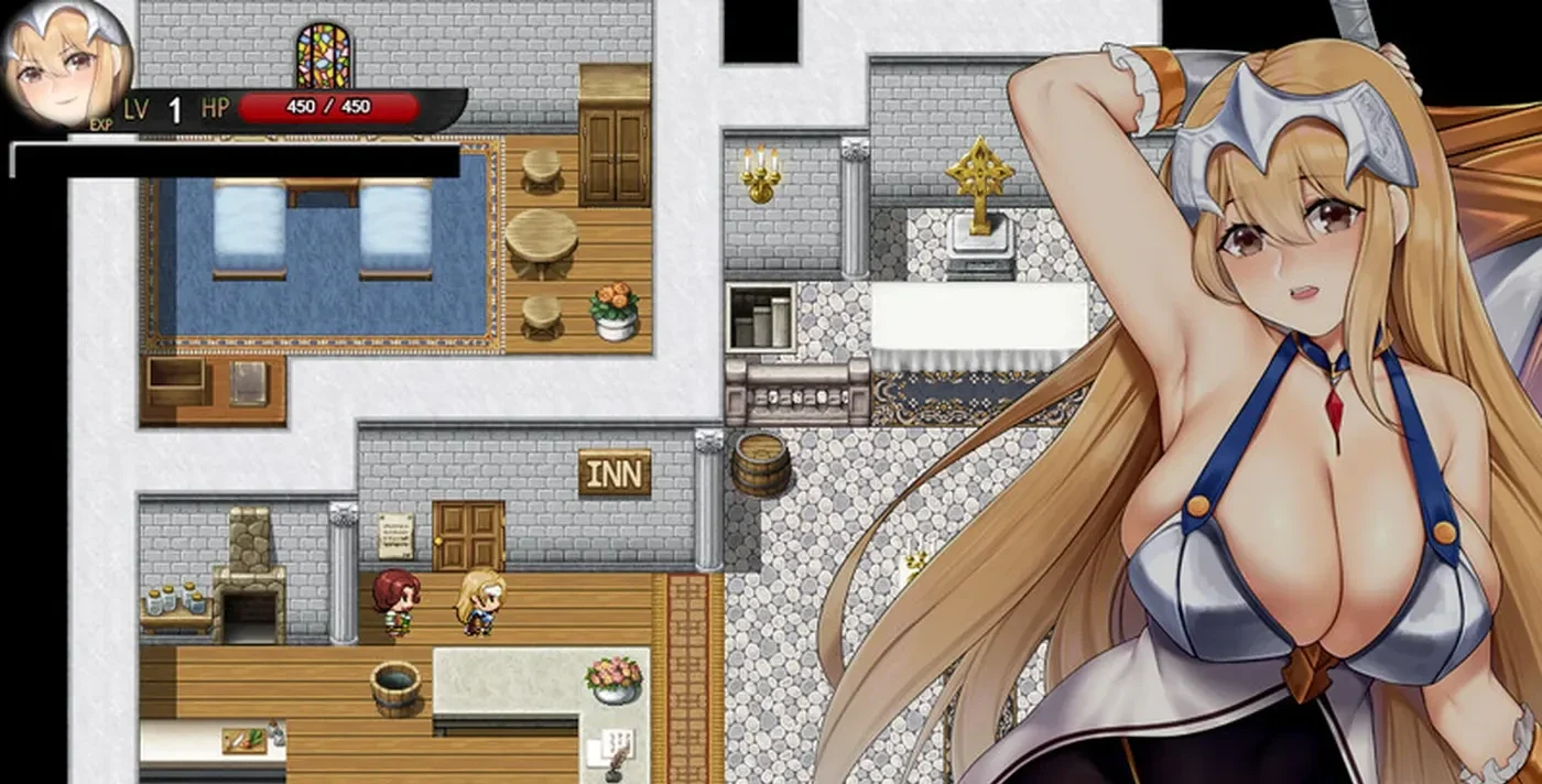 只有进行才能攻略的地下城!诅咒女骑士赫莲娜 AI汉化版第1张-皮玩部落 只有进行才能攻略的地下城!诅咒女骑士赫莲娜 AI汉化版