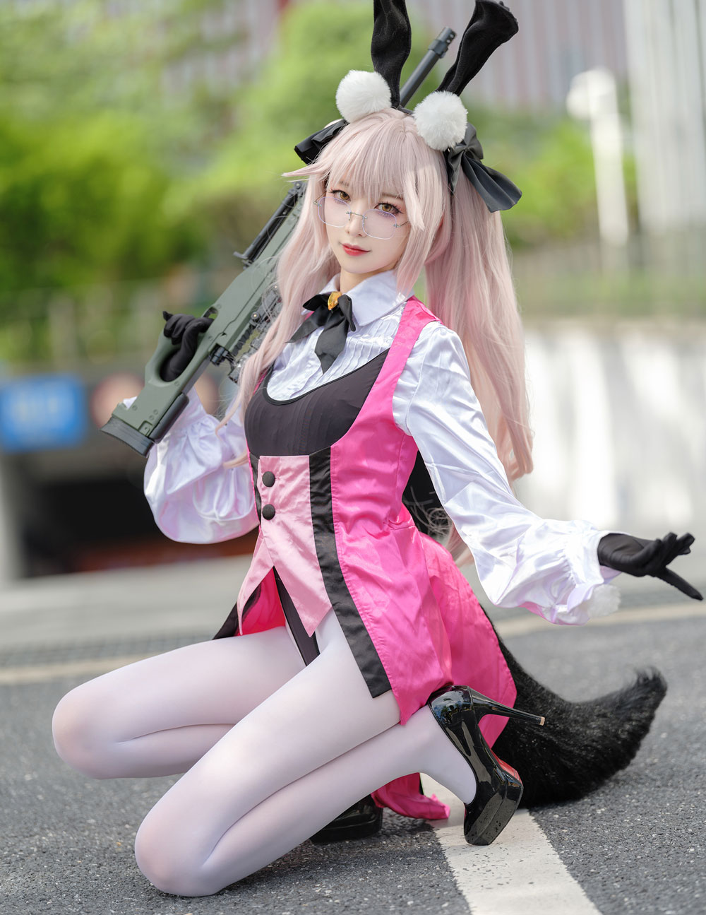 封疆疆v 光之高扬斯卡娅 兔女郎[27P-113M]