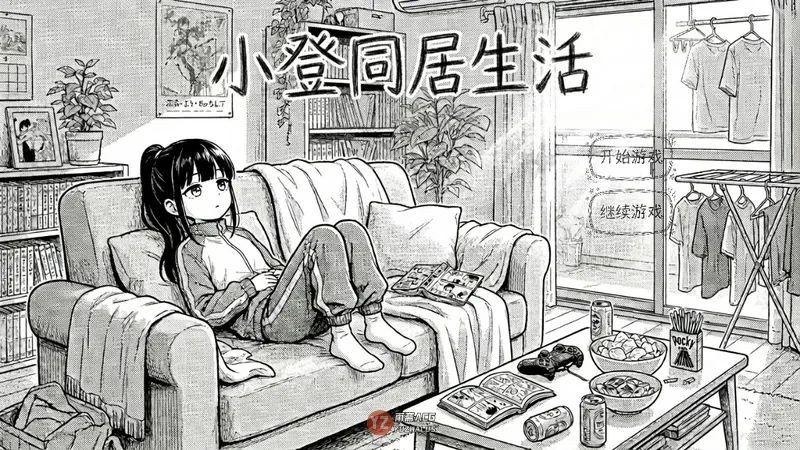 【日系SLG/官中/黑白】小登同居生活 v0.2 官方中文版