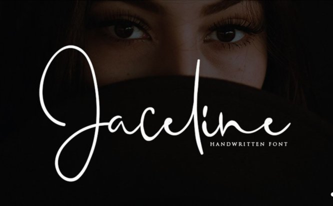 10款纤细优雅的英文手写字体