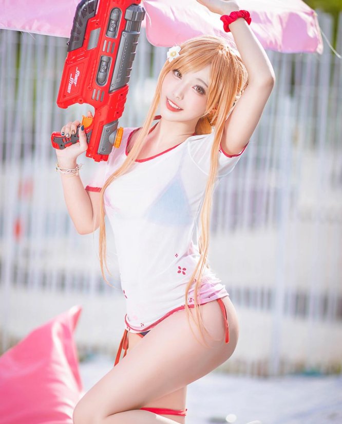 切切celia 亚丝娜泳装