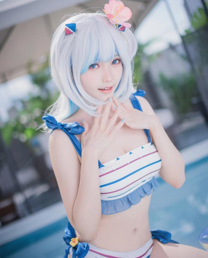 ElyEE子 Gawr Gura Swimsuit