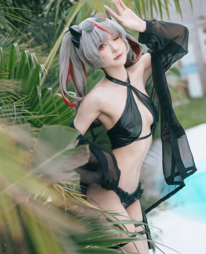 阿包也是兔娘 碧蓝航线阿诺德COS