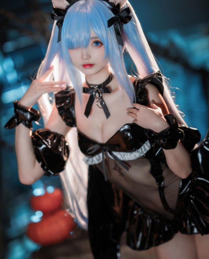 大大卷卷小卷 碧蓝航线雅努斯 万圣喵喵惊悚夜