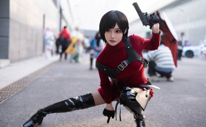 《生化危机》艾达王cosplay