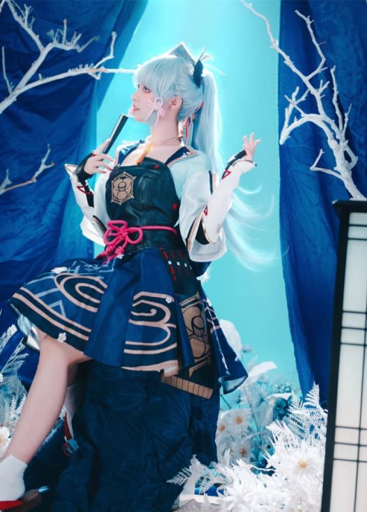 《原神》神里绫华cosplay