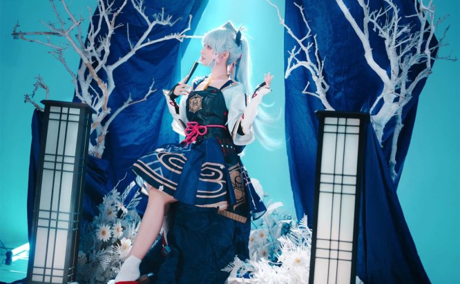 《原神》神里绫华cosplay