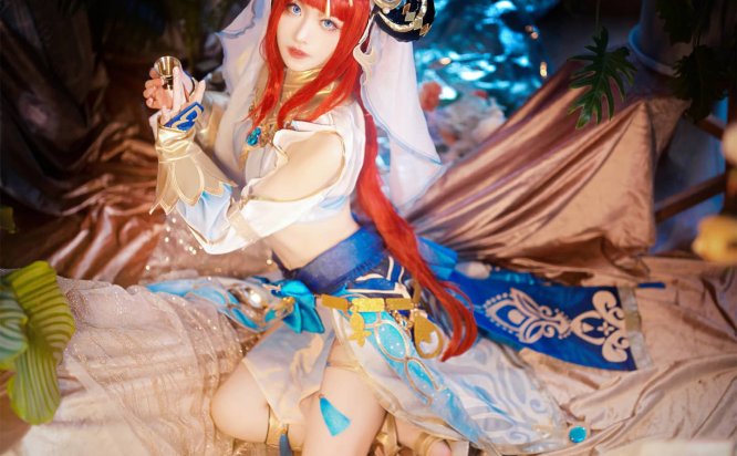 妮露cosplay《原神》