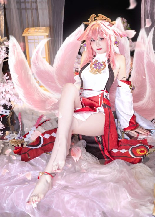 COSPLAY 与我而言 不变也是一种美好，啊呀，可尘世哪是如此不变之物。 原神 八重神子