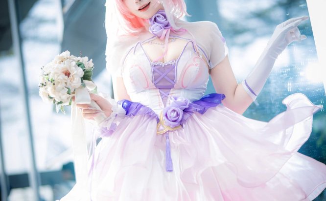 COSPLAY 崩坏3 喧鼓祈新 爱门永存！@冉冉不甜v