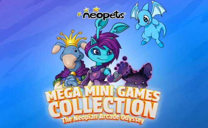 尼奥宠物：超级迷你游戏系列 Neopets – Mega Mini Games Collection – The Neopian Arcade Odyssey
